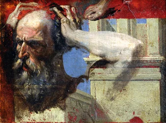 Studio di figura per il martirio di San Sinforiano (dettaglio)